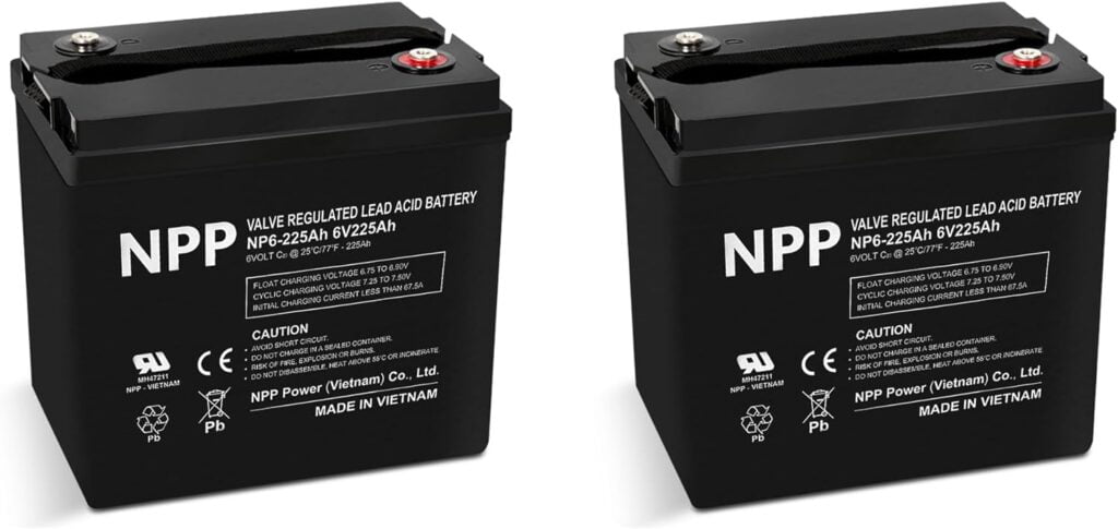 6V Golf Cart Battery