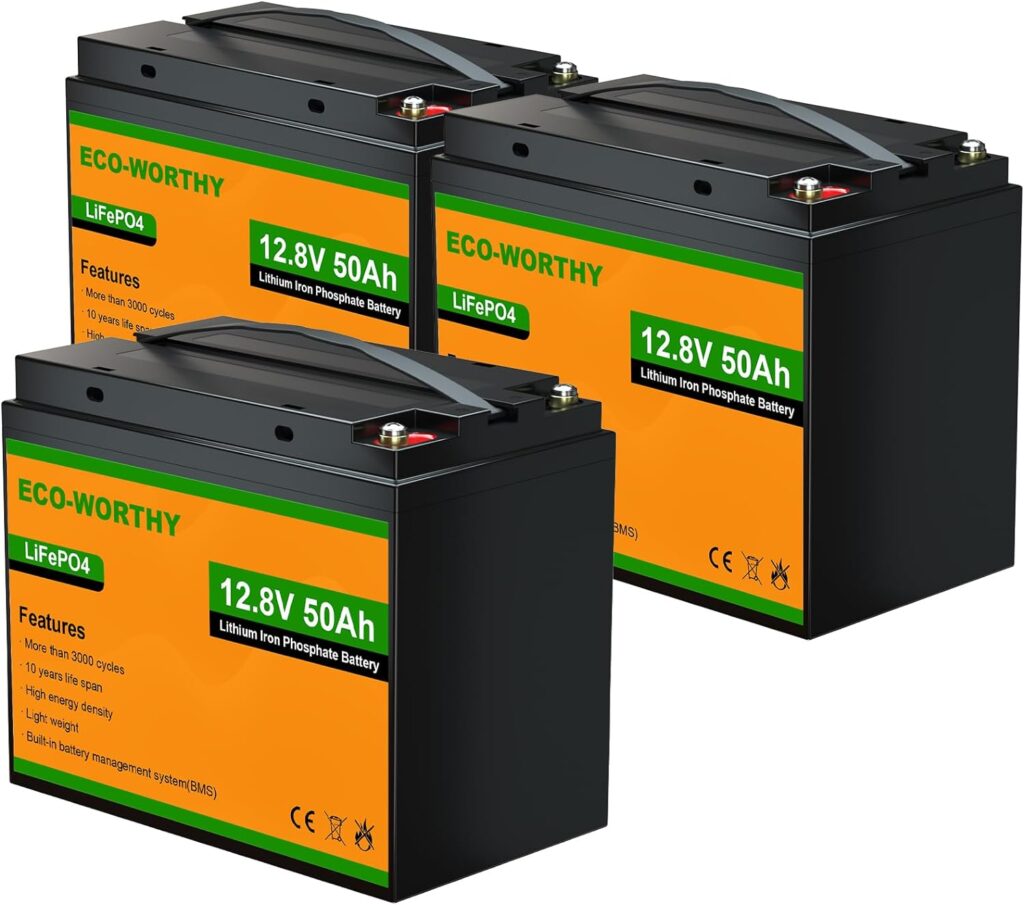 EcoWorthy 36 Volt Lithium Golf Cart Battery