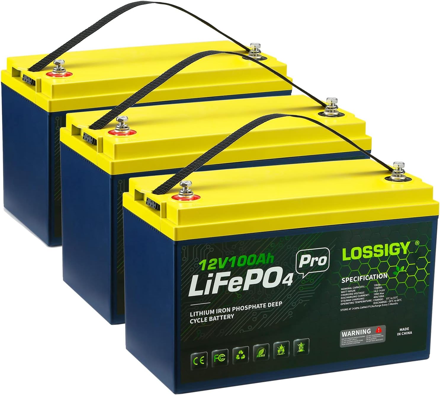 Losigy 36 Volt Lithium Golf Cart Battery